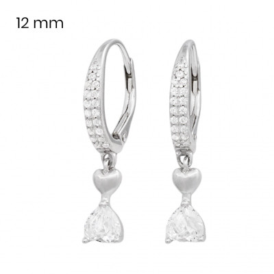 Stříbrné náušnice 40162701