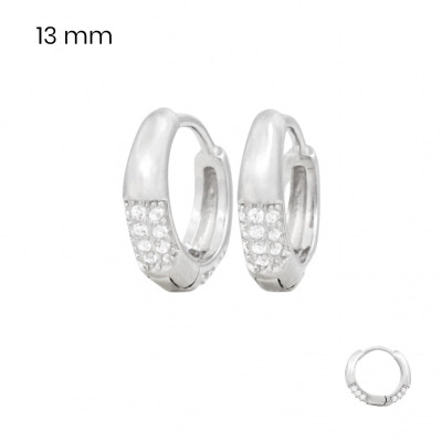 Stříbrné náušnice 40180101