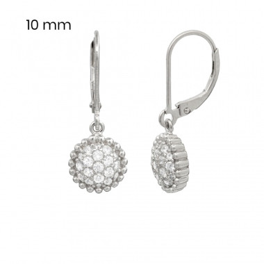 Stříbrné náušnice 40000681