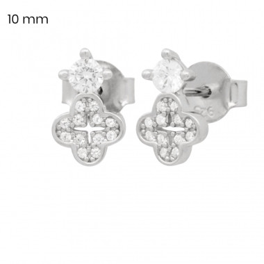 Stříbrné náušnice 40234401