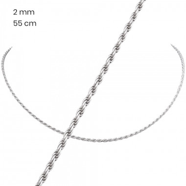 Stříbrný řetízek 40135355