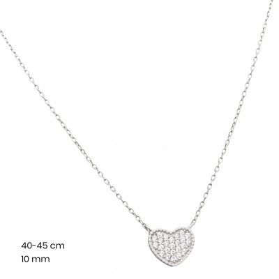 Stříbrný řetízek+přívěsek 40216601