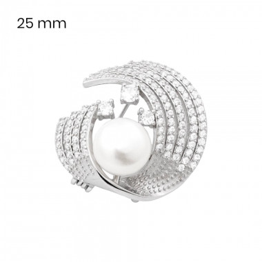 Stříbrná brož 40131101