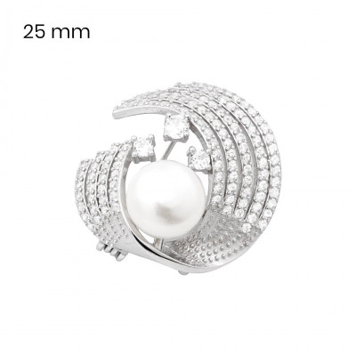 Stříbrná brož 40131101