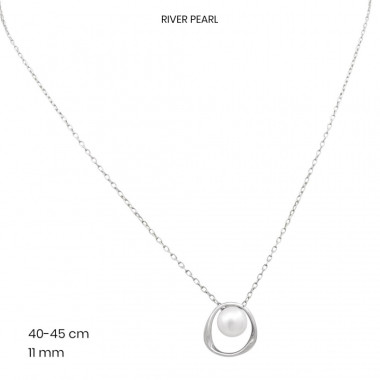 Stříbrný řetízek+přívěsek 40197401