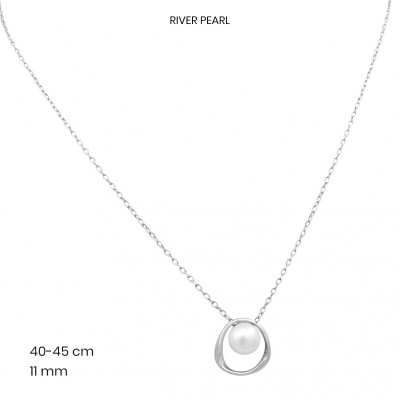 Stříbrný řetízek+přívěsek 40197401