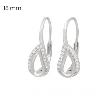 Stříbrné náušnice 40226701