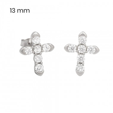 Stříbrné náušnice 40034601