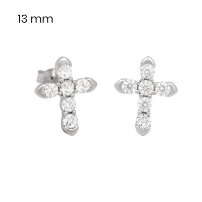 Stříbrné náušnice 40034601