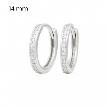 Stříbrné náušnice 40181201