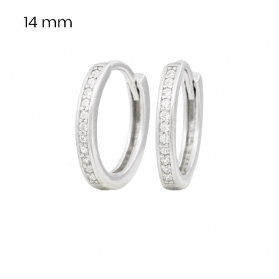 Stříbrné náušnice 40181201