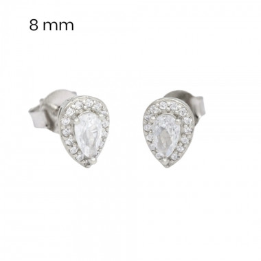 Stříbrné náušnice 40153101