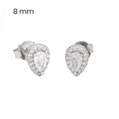 Stříbrné náušnice 40153101