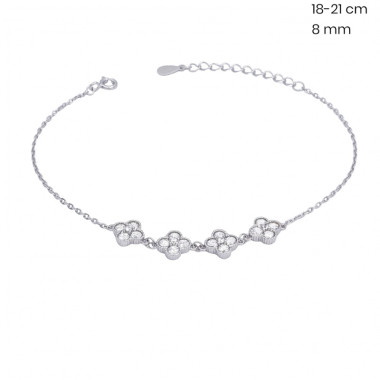 Stříbrný náramek 40169401