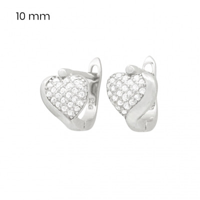 Stříbrné náušnice 40180301