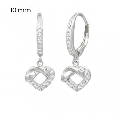 Stříbrné náušnice 40100001