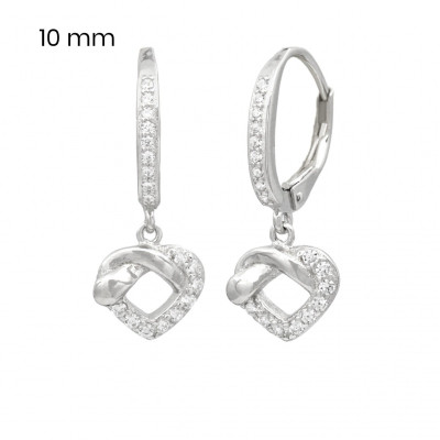 Stříbrné náušnice 40100001