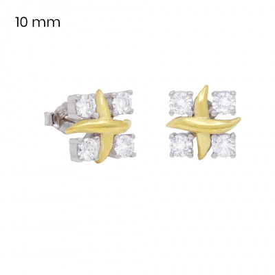 Stříbrné náušnice 40168601