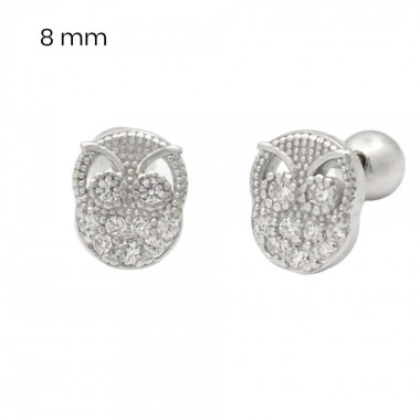 Stříbrné náušnice 40091201