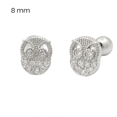 Stříbrné náušnice 40091201