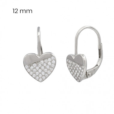 Stříbrné náušnice 40002901