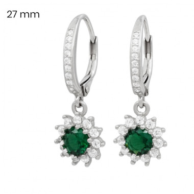 Stříbrné náušnice 40220203