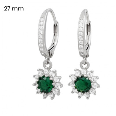 Stříbrné náušnice 40220203