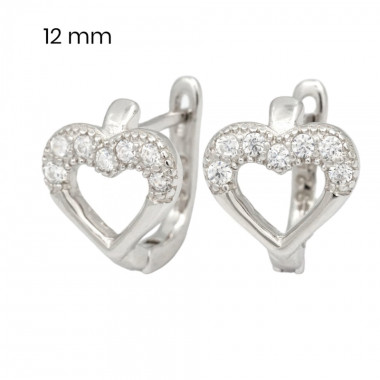 Stříbrné náušnice 40024301