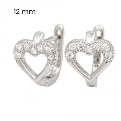 Stříbrné náušnice 40024301