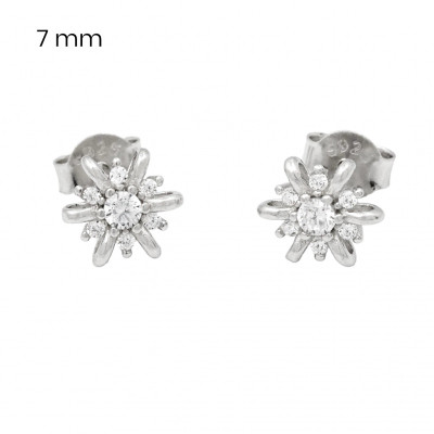 Stříbrné náušnice 40113101