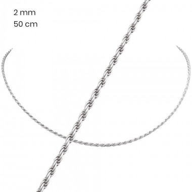 Stříbrný řetízek 40135350