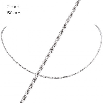 Stříbrný řetízek 40135350
