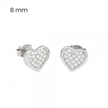 Stříbrné náušnice 40217001