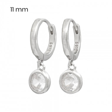 Stříbrné náušnice 40084401