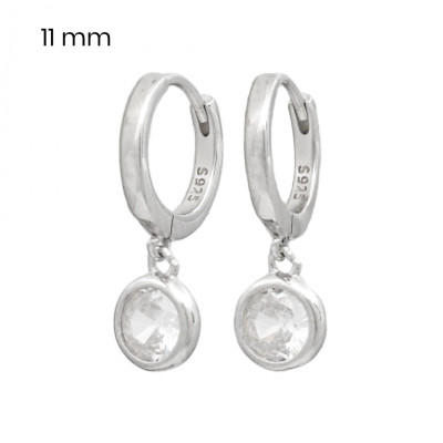 Stříbrné náušnice 40084401