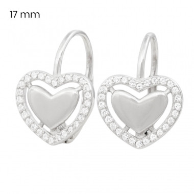 Stříbrné náušnice 40215201