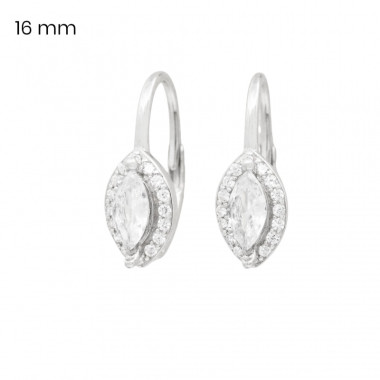 Stříbrné náušnice 40218001