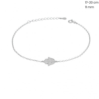 Stříbrný náramek 40211801