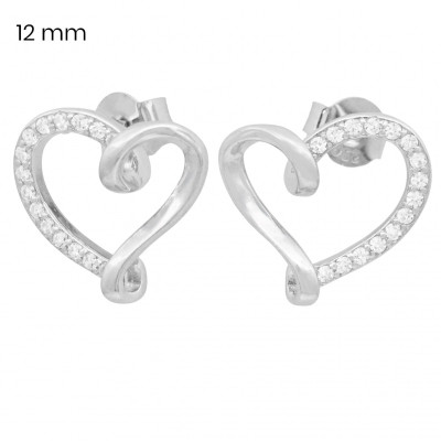 Stříbrné náušnice 40219101