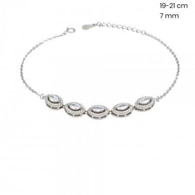 Stříbrný náramek 40051801