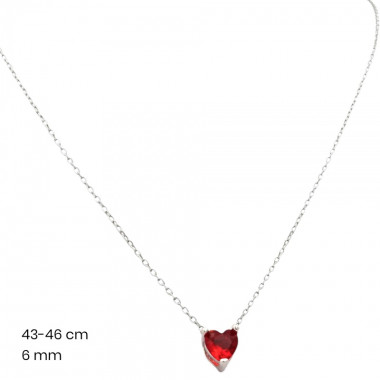 Stříbrný řetízek+přívěsek 40080102