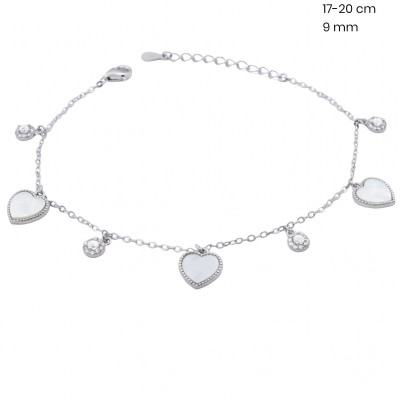 Stříbrný náramek 40115701