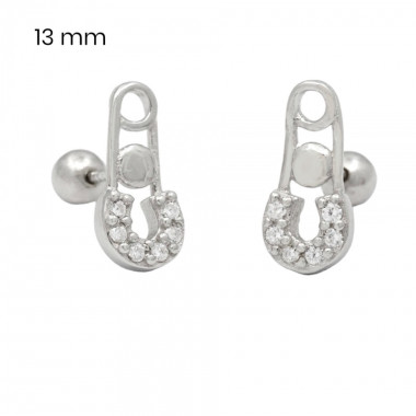 Stříbrné náušnice 40089501