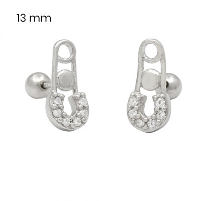 Stříbrné náušnice 40089501