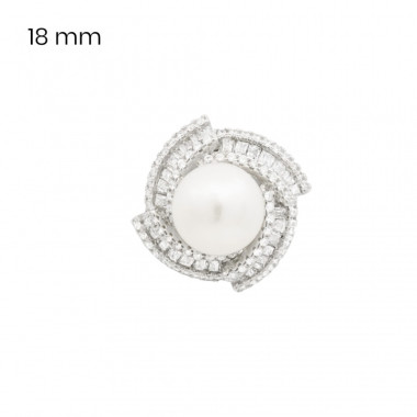 Stříbrná brož 40190101