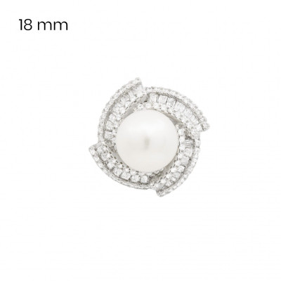 Stříbrná brož 40190101