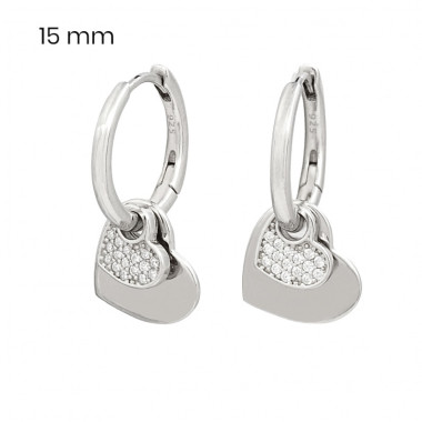 Stříbrné náušnice 40149301