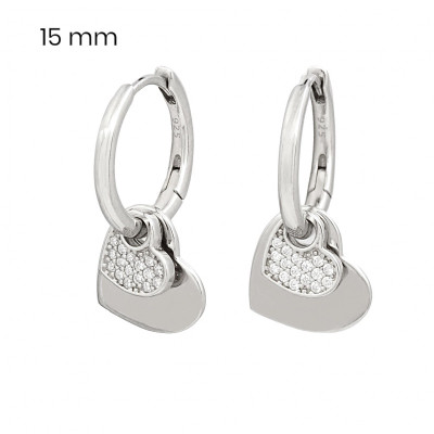 Stříbrné náušnice 40149301