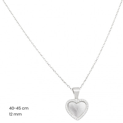 Stříbrný řetízek+přívěsek 40223901