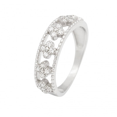 Stříbrný prsten 402244